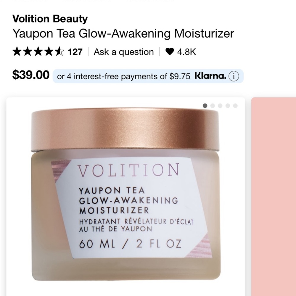 Volition Beauty Glow-Awakening Mousturizer